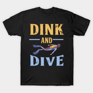 Funny Scuba Diving Under Water Dive Diver Ocean T-Shirt